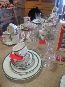 Holiday Spode items 2